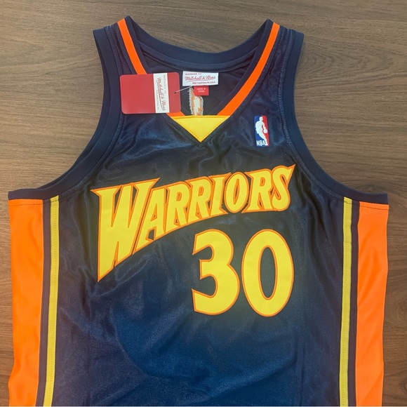 Golden State Warriors Stephen Curry Rookie Dazzle Jersey - Picture 5 of 11